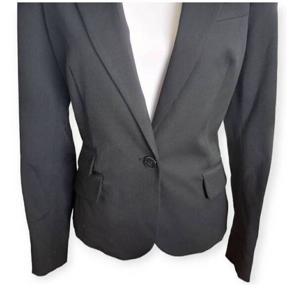 NEW YORK & COMPANY BLACK BLAZER SZ.14 EUC. - Picture 5 of 10